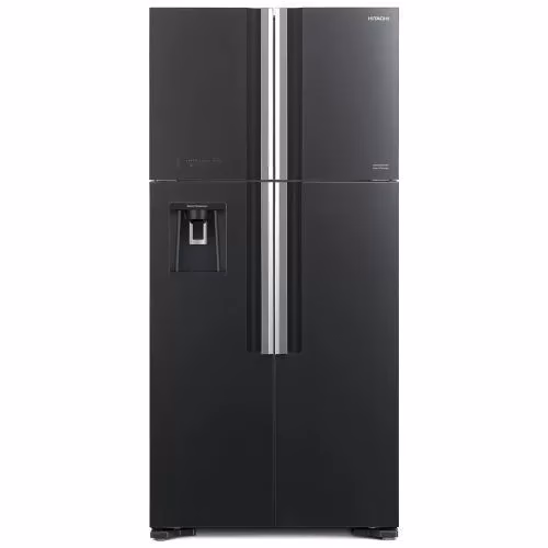 Hitachi 600 L Refrigerator | RW800PUN7GGR | Inverter Compressor | LED Control | Water Dispenser - Glass Grey