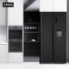 CHiQ 680 L Fridge | Side By Side | Total No Frost | Water Dispenser | CSS680NPIK3 - Image 4