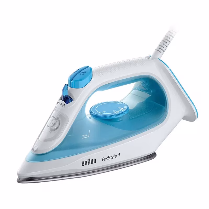 Braun TexStyle 1 Steam Iron SI 1050 | 2000W w/ Super Ceramic Soleplate