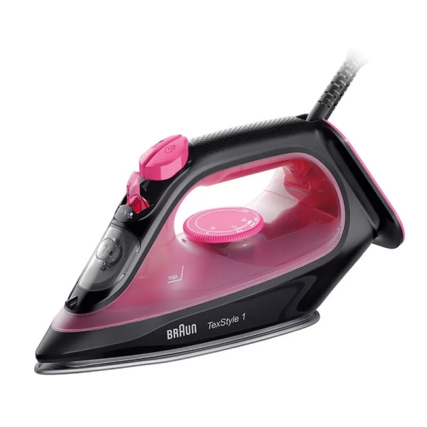 Braun TexStyle 1 Steam Iron SI 1070 | 2000W w/ Super Ceramic Soleplate