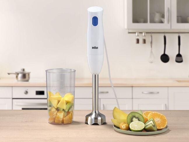 Braun Multiquick 1 Hand Blender MQ10.001 | 450W w/ Plastic Beaker - Image 4