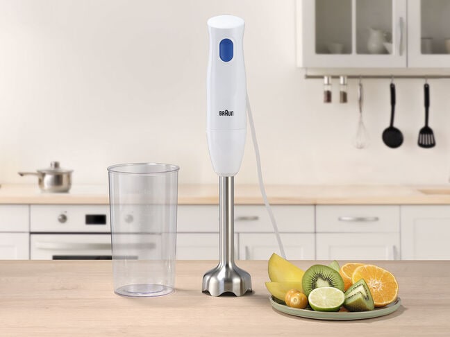 Braun Multiquick 1 Hand Blender MQ10.001 | 450W w/ Plastic Beaker - Image 3
