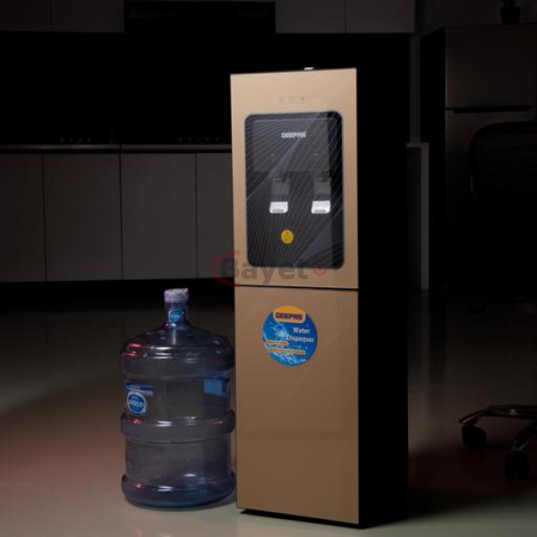 Geepas Hot & Cold 2-Taps Water Dispenser w/ Bottom Fridge | GWD8363 - Image 4