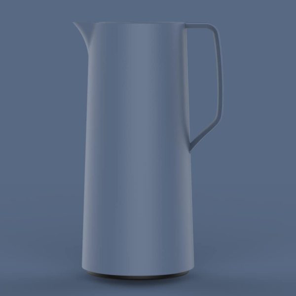 Tefal Motiva Jug, Vacuum Flask, 1- Liter, Glass Liner N4170310 - Nordic Blue - Image 2