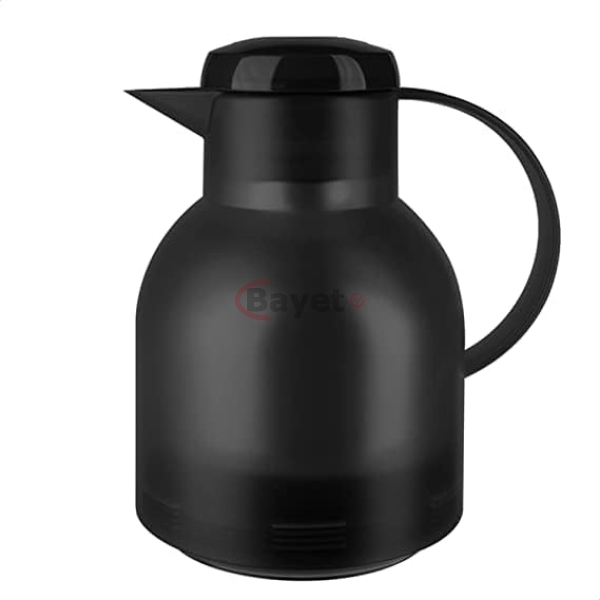 Tefal Samba Jug, Vacuum Flask, 1- Liter, Glass Liner K3033312 - Translucent Black - Image 2