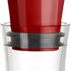 Tefal K3052112 Flow Slim Friends, 1 Litre Wine Decanter and Water Carafe with Cooling Base and Non-Drip Lid, Red - Image 6