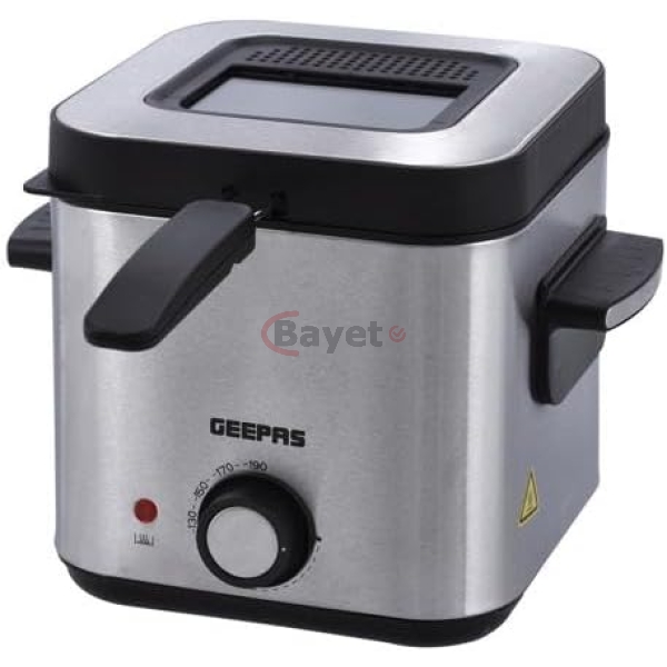 Geepas 1.5L Deep Fryer w/ Viewing Window, 900W, GDP36016 - Image 5