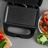 Geepas 700W 2 Slice Grill Maker with Non-Stick Plates GGM6001 - Image 4