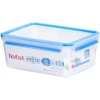 Tefal K3022012 MasterSeal Fresh Box, Plastic Food Storage Container,  100 Percent Leakproof, 3.7L, Clear/Blue