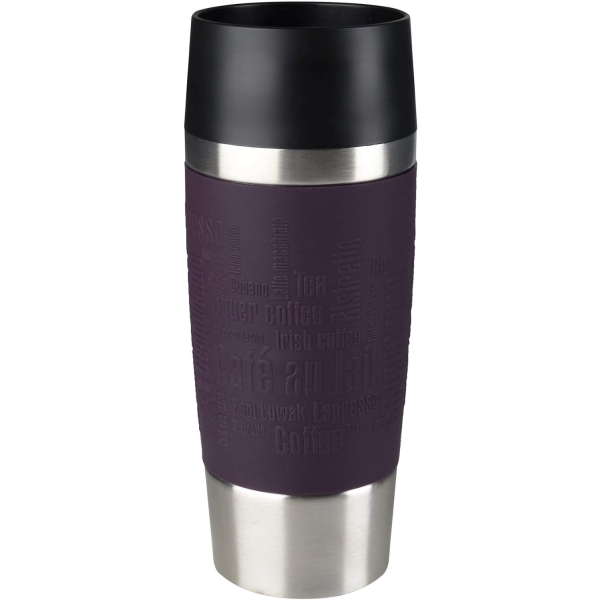 Tefal 0.36L Thermal Travel Mug K3085114 - Blackberry - Image 2