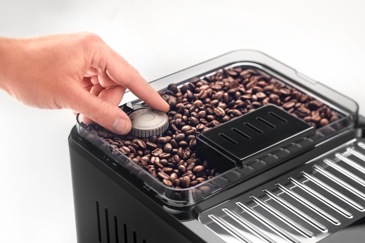 Delonghi Eletta Explore Automatic Coffee Machine, w/ LatteCrema Hot and Cool Creative Coffee, Wi-Fi ECAM450.65.S - Image 3
