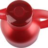Tefal Samba Jug, Vacuum Flask, 1- Liter, Glass Liner K3031312 - Translucent Red - Image 3