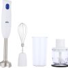 Braun 3-In-1 Hand Blender MQ10.202 | 450W W/ Whisk, Chopper & Beaker - Image 6