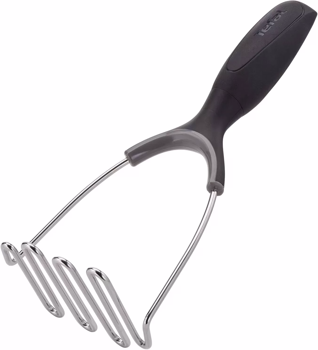 Tefal Comfort Potato Masher, Stainless Steel, K1291214 - Black