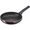 TEFAL Resist Intense 24 cm Non-Stick Aluminium Frypan With Thermo Spot D5220483 - Burgundy