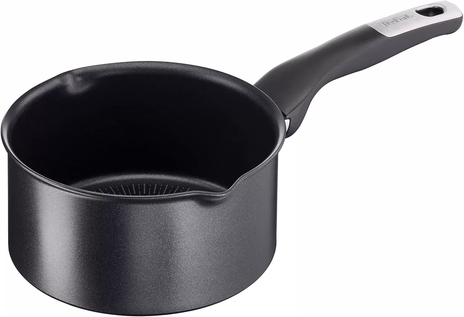 Tefal Unlimited 16cm Non Stick Aluminium Sauce Pan, Induction, G2552802 - Black