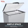 TCL 330 Liter Chest Freezer | F330CF | Silver - Image 4