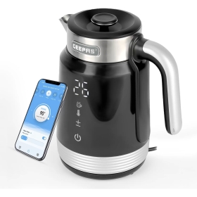 Geepas 1.7L Smart Electric Kettle | Alexa Control | 2200W | GK38034