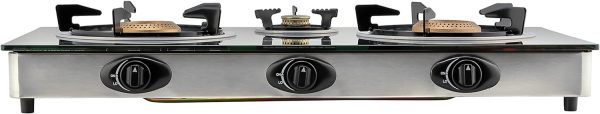 Geepas 3 Gas Burner Cooker | Top Glass | Auto Ignition | GGC31012 - Image 8