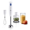 Braun 3-In-1 Hand Blender MQ10.202 | 450W W/ Whisk, Chopper & Beaker