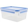 Tefal K3021512 MasterSeal Fresh Box, Plastic Food Storage Container,  100 Percent Leakproof, 2.3L, Clear/Blue