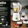 Braun Blender JB0123 | 500W | 1.75L Jar | 2 Mills | Ice Crush + Pulse Function - Image 2