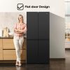 Hisense 561 L Side By Side Refrigerator | RQ561N4AB1 | Total No Frost | 4 Doors | Glass Black - Image 3