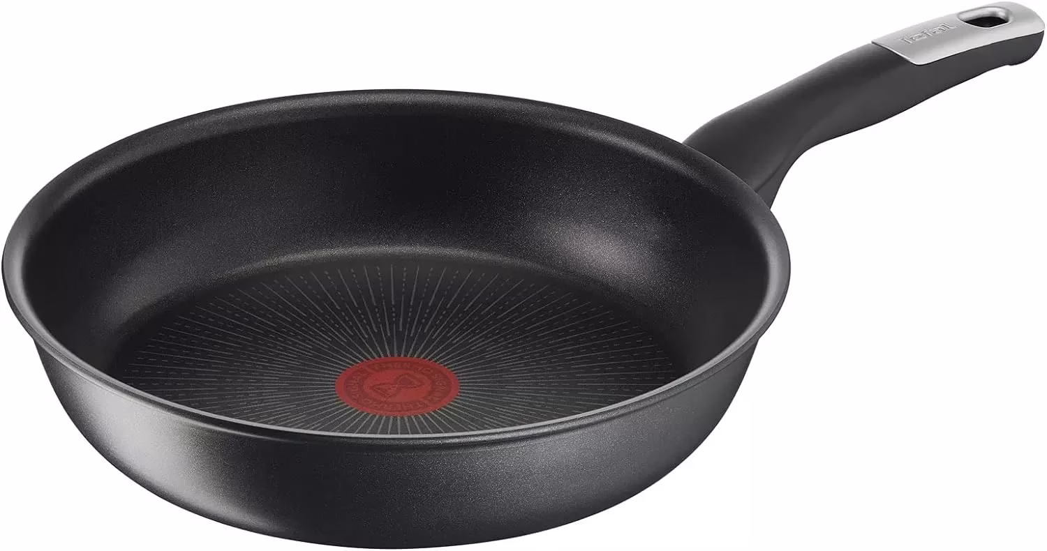 Tefal Unlimited 26cm Non-Stick Aluminium Fry Pan, Induction, G2550502 - Black