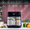 Geepas 5L Digital Air Fryer, 1700W w/ Preheat Function GAF37510 - Image 9