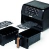 Kenwood 8 L Digital Air Fryer HFP70.000BK | Dual Basket | 1700W - Image 3