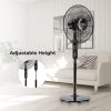 Geepas 16" Stand Fan | 3 Speeds | 5 Leaf Blades | GF9488 - Image 2