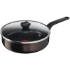 Tefal Easy Cook & Clean 24cm Non-Stick Aluminium Saute Pan B5543202 - Black