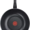 Tefal Easy Cook & Clean 28cm Non-Stick Aluminium Wok Pan B5541902 - Black - Image 4
