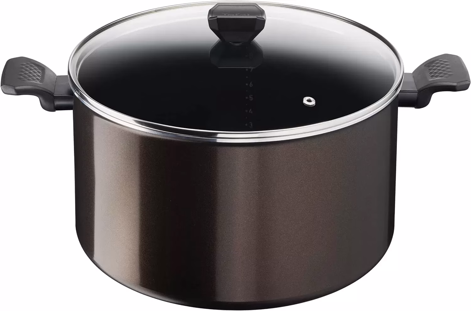 Tefal Easy Cook & Clean 30cm Non-Stick Aluminium Cooking Pot B5546902 - Black
