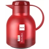 Tefal Samba Jug, Vacuum Flask, 1- Liter, Glass Liner K3031312 - Translucent Red