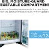 Hitachi 770 Litres Refrigerator | Frost Free | LED Control Panel | RV860PUN1KBSL - Brilliant Silver - Image 6