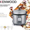 Kenwood 1.8 L 2-In-1 Rice Cooker With Steam Basket RCM45.000SS - Image 2