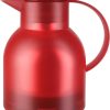 Tefal Samba Jug, Vacuum Flask, 1- Liter, Glass Liner K3031312 - Translucent Red - Image 2
