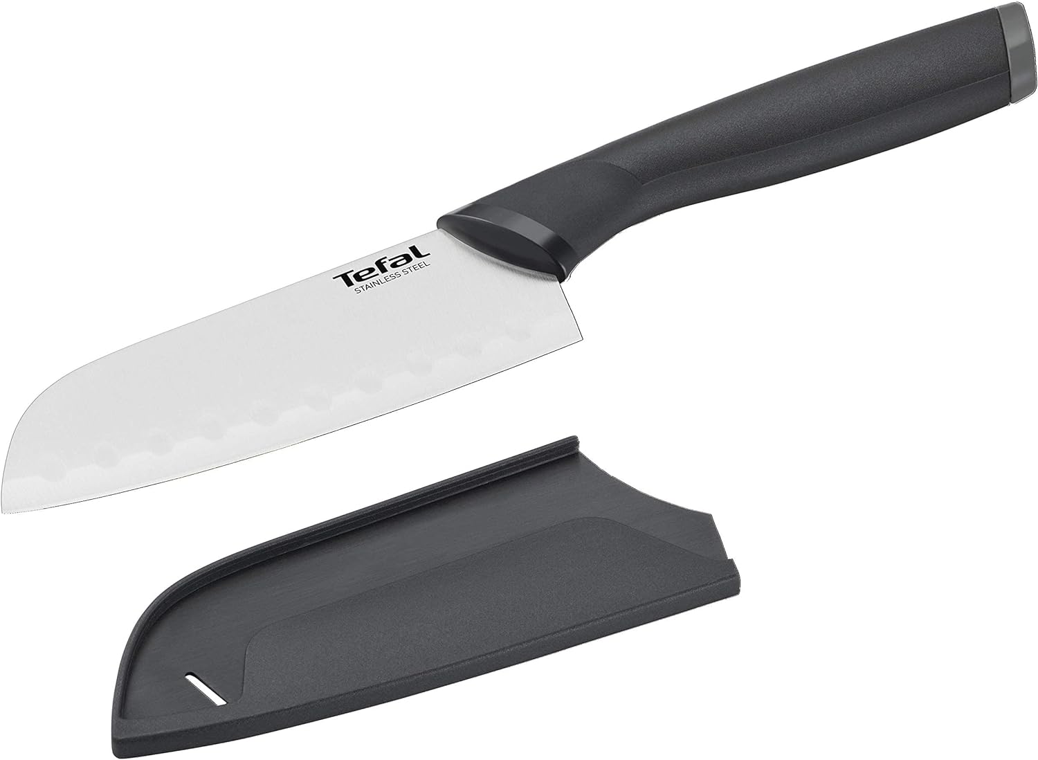 Tefal Comfort Santoku Knife With Safe Blade Cover, 12 cm - K2213604 - Image 4