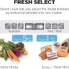 Hitachi 770 Litres Refrigerator | Frost Free | LED Control Panel | RV860PUN1KBSL - Brilliant Silver - Image 5