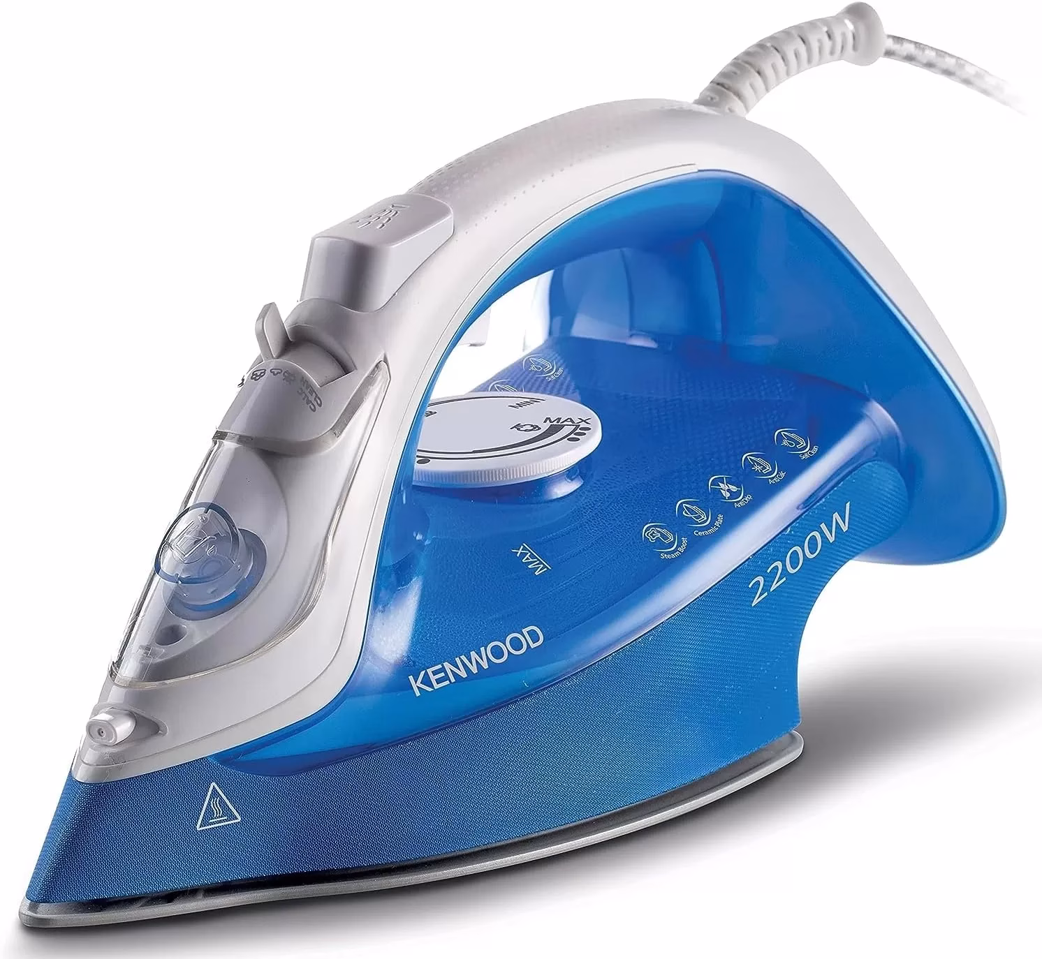 Kenwood Steam Iron STP60.000WB | 2200W w/Ceramic Soleplate