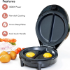 Geepas 2 Slice Non-Stick Omelette Maker, Egg Fryer GOM36535 - Image 3