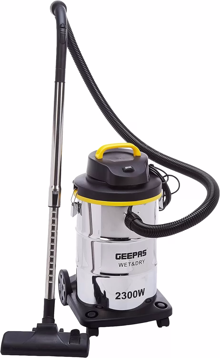 Geepas Wet & Dry Vacuum Cleaner | 2300W | 23L Drum Tank | GVC19011