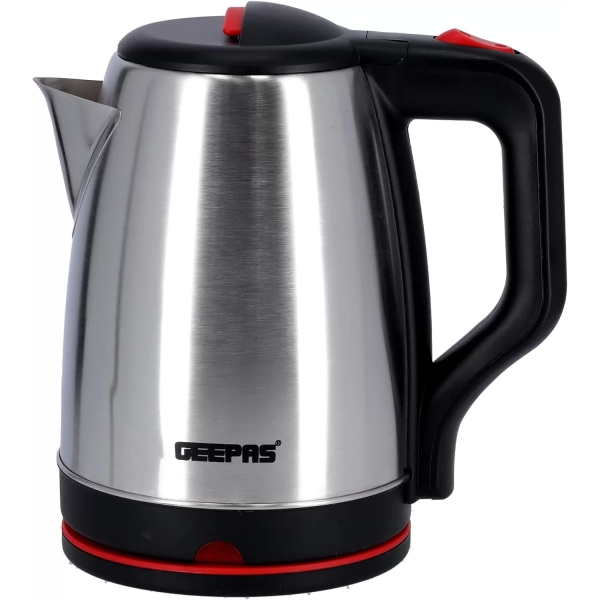 Geepas 1.8L Stainless Steel Electric Kettle | 1500W | GK38044