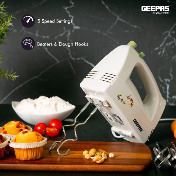 Geepas Stand Mixer With Bowl GHB2002 - Image 9