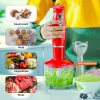 Geepas Hand Blender GHB6136, Chopper & Bowl, Whisk, 2 Speed Control - Image 4