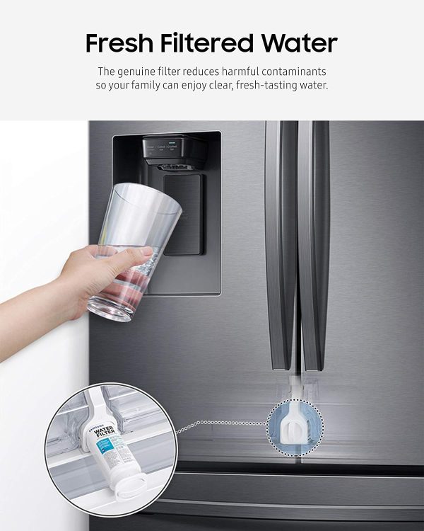Samsung Refrigerator Water Filter | HAF-CIN | Water and Ice, Carbon Block Filtration - Image 6
