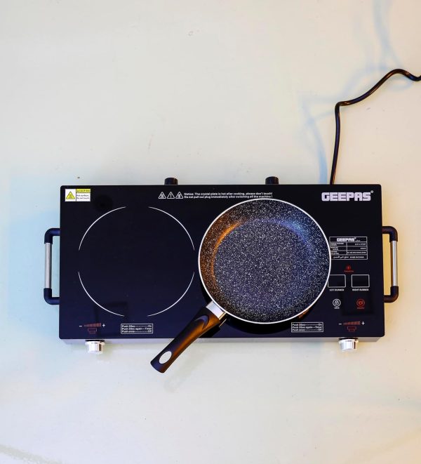 Geepas Double Digital Infrared Cooker | 2600W | GIC6131 - Image 6