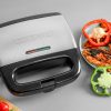 Geepas 700W 2 Slice Grill Maker with Non-Stick Plates GGM6001 - Image 7