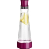 Tefal K3053112 Flow Slim Friends, 1 Litre Wine Decanter and Water Carafe with Cooling Base and Non-Drip Lid, Rasberry